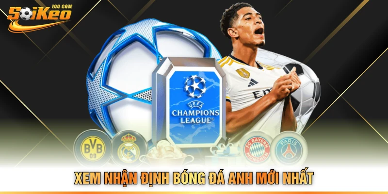 Xem nhận định bóng đá Anh mới nhất